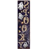 HomeRoots 36" Black Gold And Orange Spooky Halloween Ghost Solid Wood Porch Sign - 4 of 4