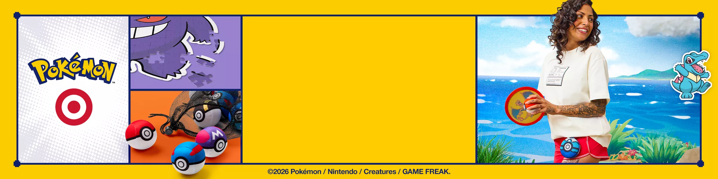 Pokémon x Target, ©2026 Pokémon / Nintendo / Creatures / GAME FREAK.