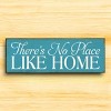 Slickblue No Place Like Home Sign, 3.5x10 Rustic Pine Wood Plaque, Multiple Color Options, Hanging or Shelf - 3 of 3