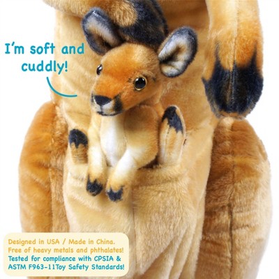 Kari the Kangaroo and Joey 38 Inch Plush Toy