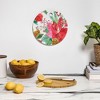 Ninola Design Poinsettia Holiday Flowers Cutting Board - Deny Designs - image 3 of 3