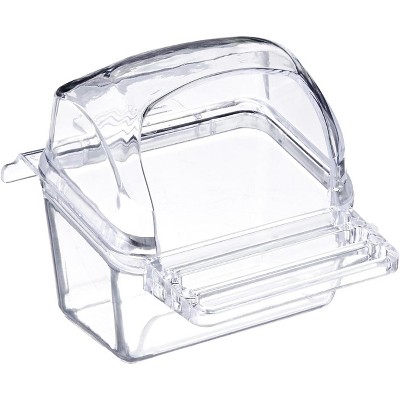 Prevue Pet Products BPV1219 1-Card Hooded Bird Cage Plastic Cup, Colors Vary