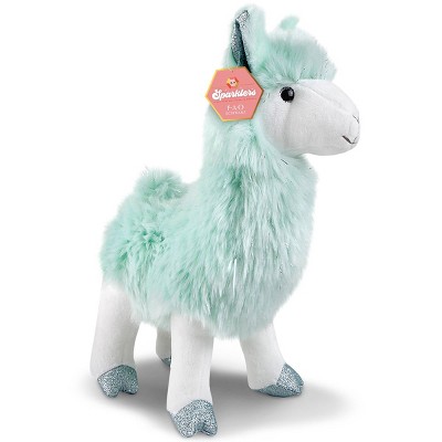 FAO Schwarz Sparklers Glittery Llama 12" Stuffed Animal