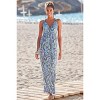 LASCANA Women's Paisley Print Maxi Dress Paisley - image 2 of 4