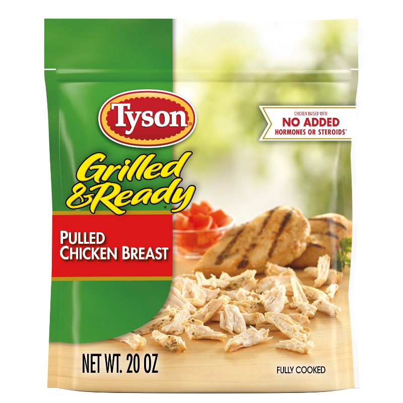 Tyson Grilled &#38; Ready Pulled Chicken - Frozen - 20oz, 1 of 8
