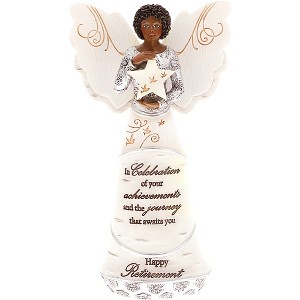 Pavilion Gift Company - EBN Retirement - 6.5" EBN Angel Holding Star - Decorative Objects - 1 of 4