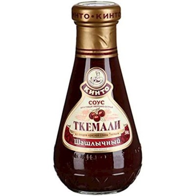 Kinto Tkemali For Kebab (Shashlichniy) Georgian Sauce 300g - Authentic Georgian Condiment With Balanced Flavors For Grilled M