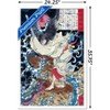 Trends International The Dragon in the Clouds by Tsukioka Yoshitoshi Framed Wall Poster Prints - 3 of 4
