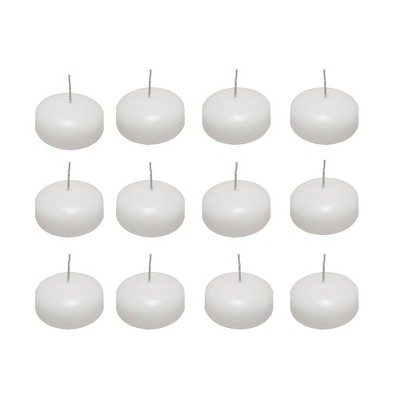 12ct Small Floating Candles White