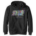 Boy's Marvel Eternals Silhouettes Pull Over Hoodie