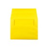 JAM Paper A2 Colored Invitation Envelopes 4.375 x 5.75 Yellow Recycled 15839 - 2 of 4