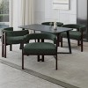 Dining Chair Set Of 4,Teddy Upholstered Armchair With 3 Legs,Barrel Dining Chair,Side Chairs,Accent Chair For Living Room-Cuddlewood - 2 of 4
