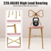 YIYIBYUS Butterfly-Shaped Vanity Chair, Dining Chair, Makeup Backrest Chair - 3 of 4