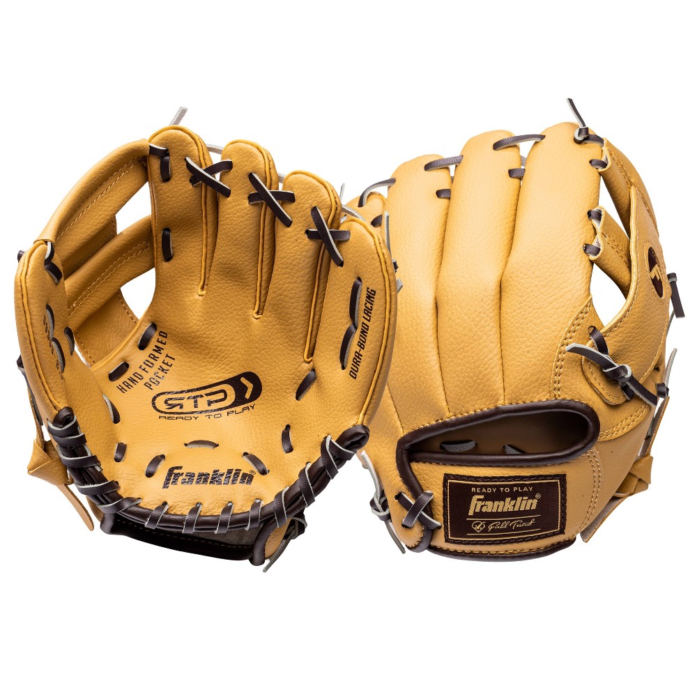 Franklin Sports RTP 8.5" Teeball Glove - Camel/Brown