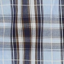 1043 - sky blue / navy / brown