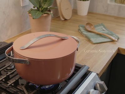 Navy 6.5qt Non-Stick Ceramic Dutch Oven with Lid