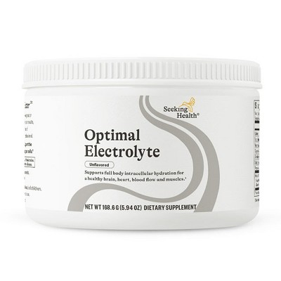 Seeking Health Optimal Electrolyte Unflavored, NET WT 168.6G (5.94OZ)