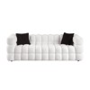 XIYUYEU Marshmallow Boucle Sofa Couch 3 Seater Comfy Couch Upholstered Tufted Cloud Couch - 3 of 4