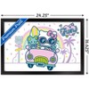 Trends International Hello Kitty: 20 Kawaii Vacation - Fun Framed Wall Poster Prints - 3 of 4