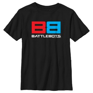Boy's Battlebots Red and Blue Logo T-Shirt - 1 of 4