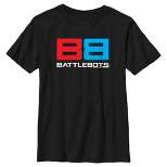 Boy's Battlebots Red and Blue Logo T-Shirt