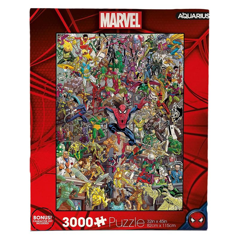 Aquarius Puzzles Marvel Spider-Man Villains 3000 Piece Jigsaw Puzzle, 1 of 4