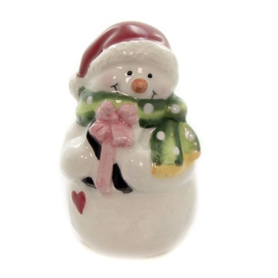 Tabletop 5.0 Snowman Salt Pepper Toothpick Believe Christmas Cosmos Gifts Corp.  -  Salt And Pepper Shakers