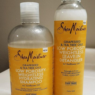 Shea Moisture sale Low Porosity Weightless Leave-In Detangler