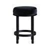 Meridian Furniture,Monette Black Velvet Counter Stool - 2 of 4