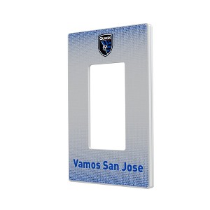 MLS Western Conference Teams Linen Hidden-Screw Light Switch Plate for Single Rocker - 1 of 4