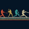 Boy's Design By Humans Vintage Distressed Baseball Swing By LuckyCharm99 T-Shirt - 2 of 2