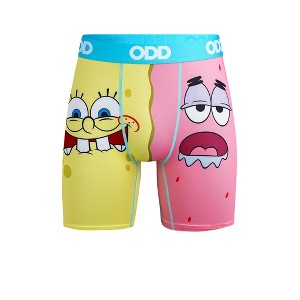 SpongeBob & Patrick Split Men's Boxer Briefs - 1 of 3