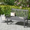 Tangkula Garden Bench All-Weather HDPE 2-Person Outdoor Bench for Front Porch Backyard - 4 of 4