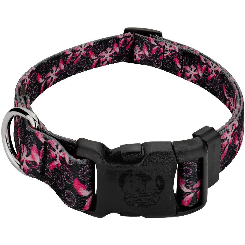 Country Brook Petz Deluxe Pink Honeysuckle Breeze Dog Collar - Made In The U.S.A., 1 of 6