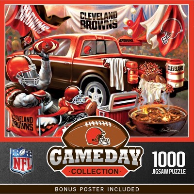 MasterPieces 1000 Piece Jigsaw Puzzle - NFL Cleveland Browns Gameday