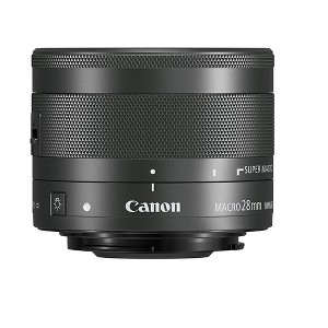 Canon EF-M 28mm f/3.5 Macro is STM Lens, Black - 1362C005 - 1 of 4