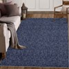 8x10 Modern Machine Washable Area Rug Printed Textured Indoor Foldable Thin Rug Abstract Solid Accent Rug Non Slip Carpet Non Shedding Low-Pile Rug - 3 of 4