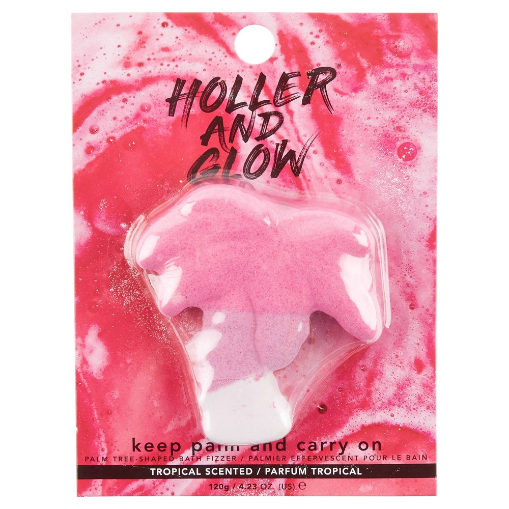 Holler and Glow Keep Palm and Carry On Bath Bomb - 4.2oz