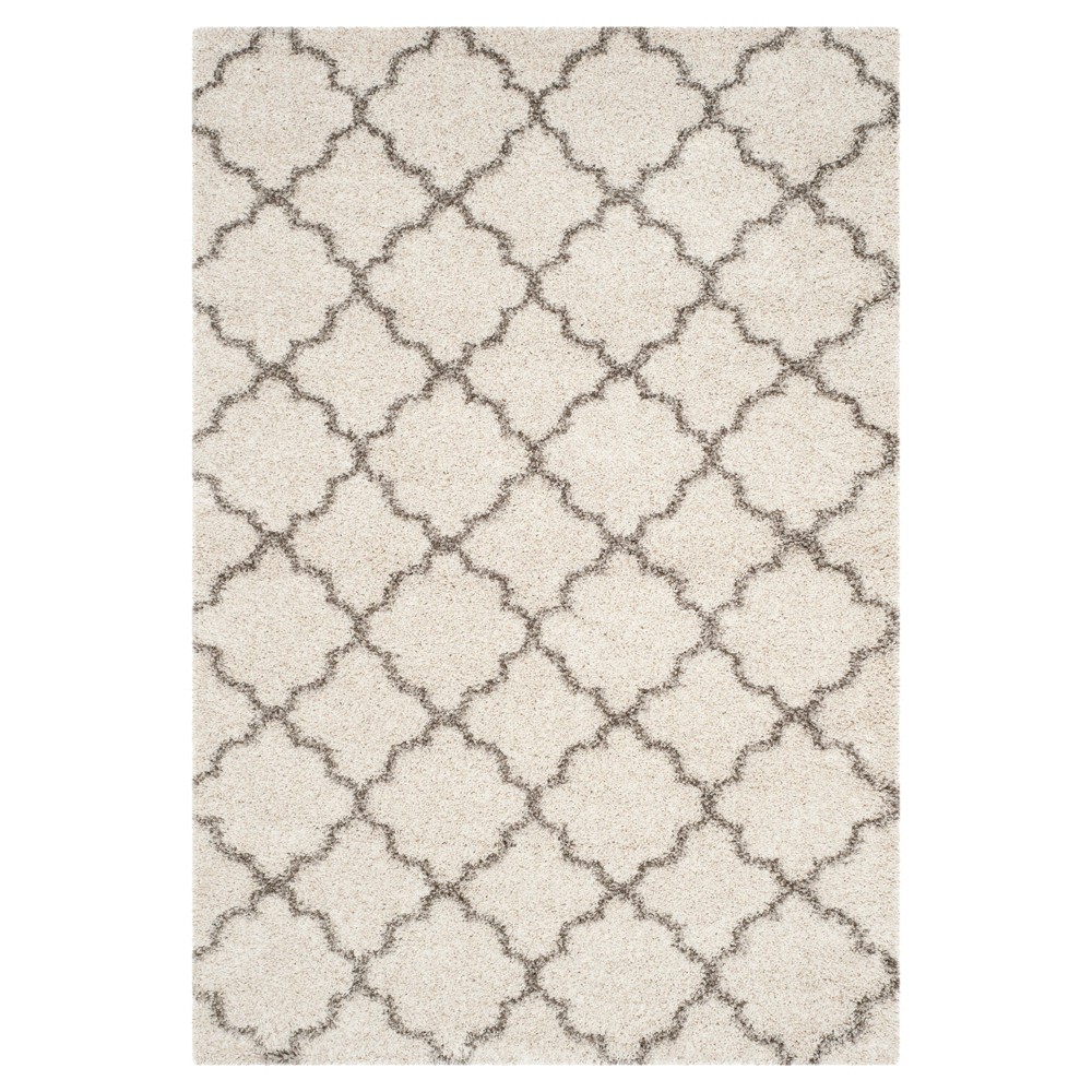 8'x10' Malia Rug Ivory/Gray - Safavieh