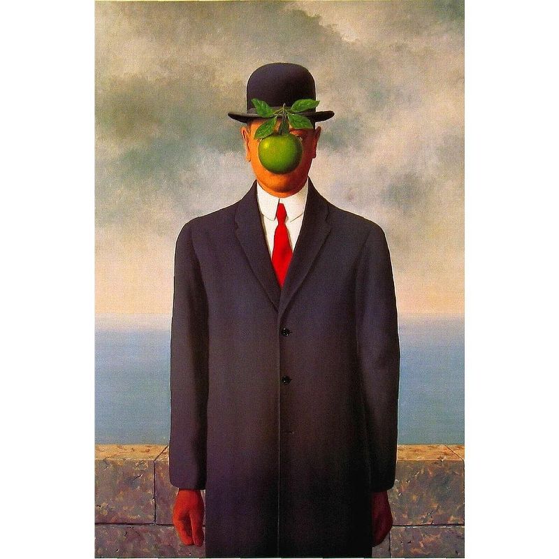 Eurographics Inc. Son of Man by Rene Magritte 1000 Piece Jigsaw Puzzle, 2 of 6