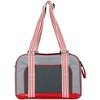 Pet Life Candy Cane' Fashion Pet Carrier Grey-M - 3 of 3