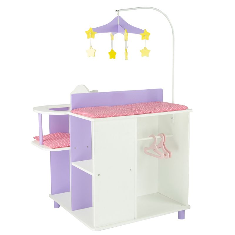 Olivia's Little World - Little Princess 18" Doll Furniture - Baby Changing Station with Storage, 5 of 16