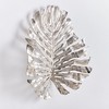Plum & Post 27"H x 10"D x 33"W Monstera in Silver Wall Sculpture Art Large - 2 of 4