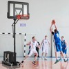 Costway Portable Basketball Hoop System w/ Easy Height Adjustment from 7.9-10 FT - 2 of 4