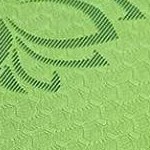 vibrant green & black