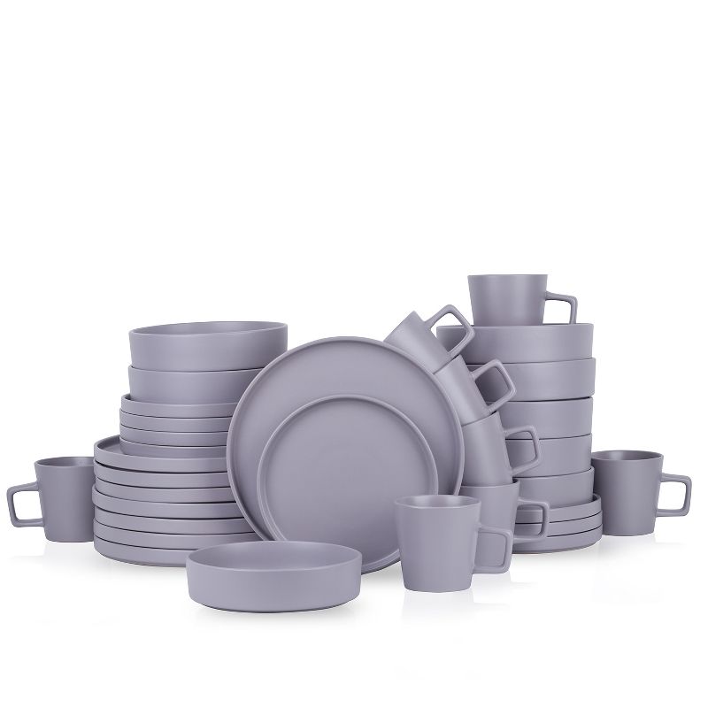 Stone Lain Cleo 32-Piece Stoneware Dinnerware Set, Service for 8, 1 of 7
