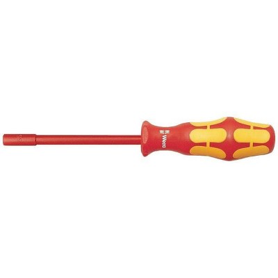 Wera  Solid Round Nut Driver, 1/4 in 05104905001