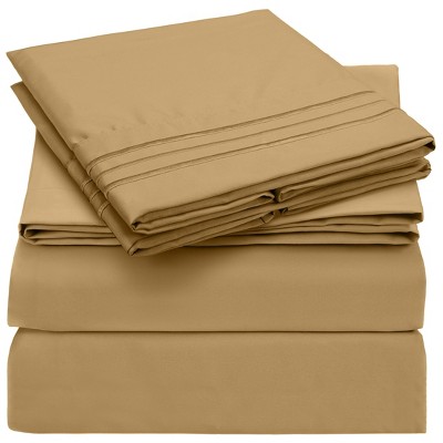 4 Piece Microfiber Sheet Set - Mellanni