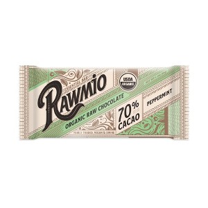Rawmio Organic Essential Mint Chocolate Bar - 70% Cacao - 1 of 4