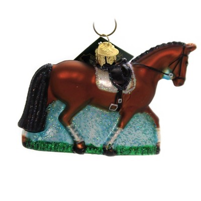 Dressage Ornament, Equestrian Christmas Gift, Dressage Horse Ornament